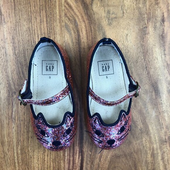 Baby Gap Rainbow Glitter Cat Mary Jane 💕 - Picture 4 of 6